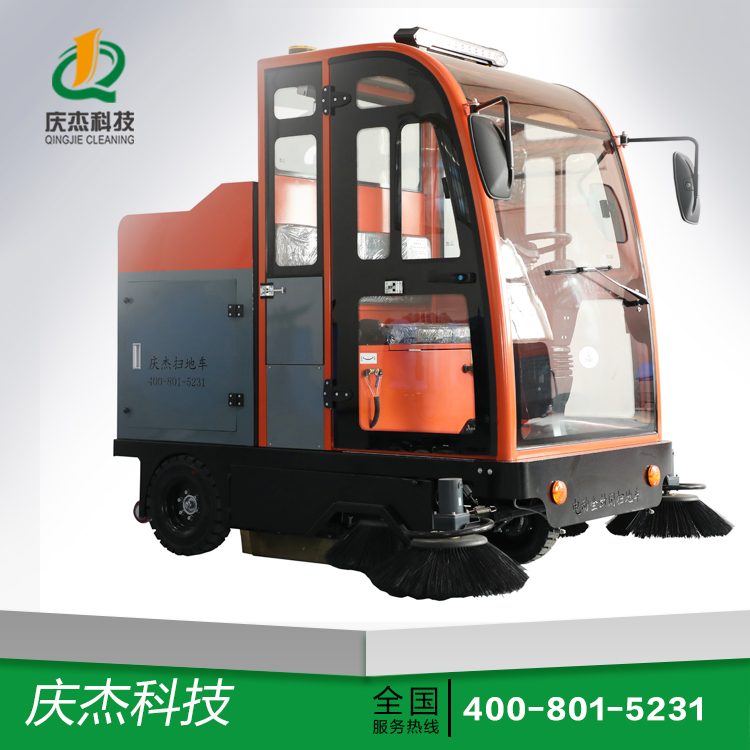 電動(dòng)掃地車(chē)QJ-S2000B慶杰工廠(chǎng)掃地機